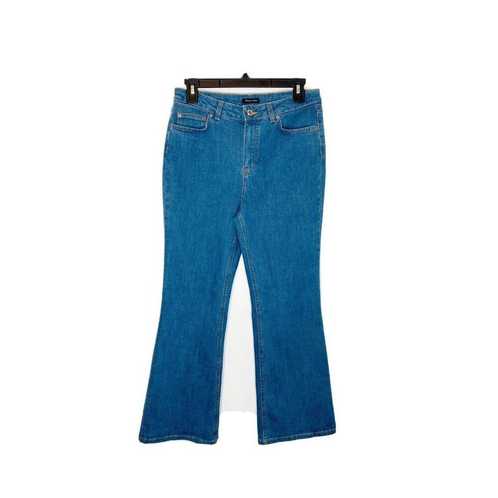 Massimo Dutti High Rise Cropped Jeans Size 4